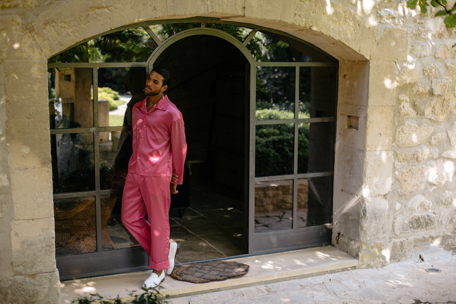 Le Pantalon Signature Soie - GUNTHER Paris